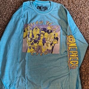 Ripple Junction Blue Onepiece Long Sleeve Tee